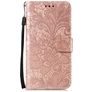 Mobigear Flowers Samsung Galaxy Note 10 Lite Hülle Klapphülle Geldbörse - Roségold