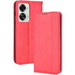 Mobigear Sensation OnePlus Nord 2T 5G Hülle Klapphülle Geldbörse - Rot
