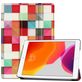Mobigear Tri-Fold iPad 7 (2019) Hülle Klapphülle - Mosaik