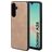 Mobiparts Classic Samsung Galaxy A26 MagSafe Hülle TPU,Kunstleder Backcover - Moonstone Beige