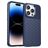 Mobigear Groove iPhone 15 Pro Max Hülle Flexibles TPU Backcover - Blau