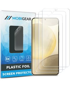 Mobigear Samsung Galaxy S25 Displayschutz Schutzfolie - Hüllenfreundlich (3er Pack)
