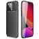Mobigear Racing iPhone 14 Plus Hülle Flexibles TPU Backcover - Schwarz