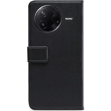Mobilize Classic Gelly POCO F7 Pro Hülle Klapphülle Geldbörse - Schwarz