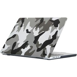 Mobigear Design MacBook Air 15 Zoll (2023-2025) Hardcase Hülle MacBook Case - Urban Camauflage - Model A2941 / A3114 / A3241