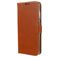 Valenta Classic Samsung Galaxy S20 Plus Hülle Echtes Leder Klapphülle Geldbörse - Cognac