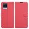 Mobigear Classic Realme 8 Hülle Klapphülle Geldbörse - Rot