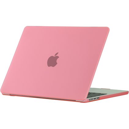 Mobigear Matte MacBook Air 15 Zoll (2023-2026) Hardcase Hülle MacBook Case - Pink - Model A2941 / A3114 / A3241 / A3448