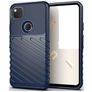 Mobigear Groove Google Pixel 4a Hülle Flexibles TPU Backcover - Blau