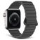 Decoded Traction Loop Silikon Apple Watch Armband Magnetverschluss - 49/46/45/44 mm - Schwarz