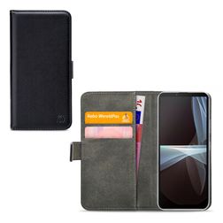Mobilize Classic Gelly Wallet Sony Xperia 10 III Klapphülle Portemonnaie - Schwarz