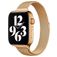 Mobigear Slim Loop Milanaise Apple Watch Armband Magnetverschluss - 42/41/40/38 mm - Gold