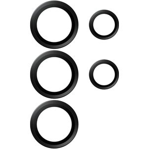 PanzerGlass Hoops Samsung Galaxy S26 Ultra Gehärtetes Glas Kameralinsen Schutz - Hüllenfreundlich - Schwarz