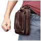 Mobigear Gürteltasche (max 17 cm x 10,8 cm) - Gürtelclip - Holster - Braun