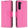 Mobigear Excellent Samsung Galaxy S23 Plus Hülle Klapphülle Geldbörse - Magenta