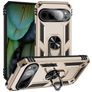 Mobigear Armor Ring Google Pixel 9 Hülle Hardcase Backcover Stoßfest mit Ringhalter - Gold