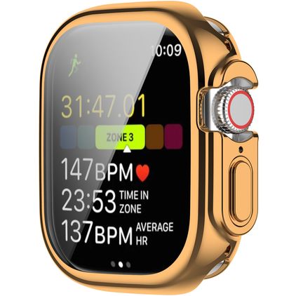 Mobigear Royal Apple Watch Ultra - 49 mm Hardcase Hülle - Gold