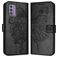 Mobigear Butterfly Nokia G42 Hülle Klapphülle Geldbörse - Schwarz