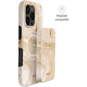 MIO Powerbank 5.000 mAh 15W - MagSafe Kompatibel - Gold Marble