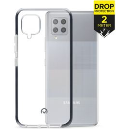 Mobilize Shatterproof Samsung Galaxy A42 Hülle Hardcase Backcover Stoßfest - Transparent / Schwarz