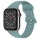 Mobigear Sport Dual Silikon Apple Watch Armband Pin-and-Tuck-Verschluss - 49/46/45/44 mm - Pastellgrün