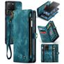 Caseme 008 Samsung Galaxy S20 Plus Hülle Abnehmbare 2in1 Klapphülle Geldbörse - Grün