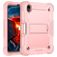 Mobigear ShieldStand iPad Mini 7 (2024) Hülle Kunststoff,Silikon Backcover + Stifthalter + Ständer - Pink