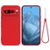 Mobigear Colors Google Pixel 9 Pro XL Hülle Flexibles TPU Backcover - Rot