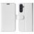 Mobigear Classic Samsung Galaxy A26 Hülle Klapphülle Geldbörse - Weiß