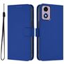 Mobigear Urban Wallet Motorola Moto G04 Hülle Klapphülle Geldbörse - Dunkelblau