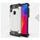 Mobigear Outdoor Motorola One Power Hülle Hardcase Backcover Stoßfest - Weiß