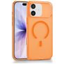Mobigear Shockproof Grip iPhone 17 MagSafe Hülle Hardcase Backcover - Orange
