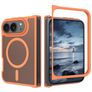 Mobigear Shockproof iPhone Duo MagSafe Hülle Hardcase Backcover - Orange