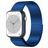 Mobigear London Edelstahl Apple Watch Armband Magnetverschluss - 42/41/40/38 mm - Blau