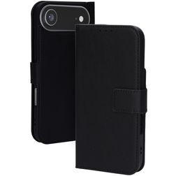 Mobiparts Classic Wallet iPhone Air MagSafe Hülle Klapphülle - Schwarz