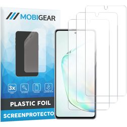 Mobigear Samsung Galaxy Note 10 Lite Displayschutz Schutzfolie - Hüllenfreundlich (3er Pack)