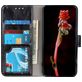 Mobigear Basic OnePlus 10T Hülle Klapphülle Geldbörse - Schwarz