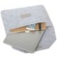 Mobigear Envelope Filz Laptop Sleeve 15 - 16 Zoll Laptop Hülle - Grau