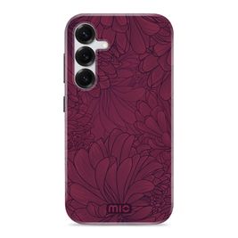 MIO Samsung Galaxy S25 MagSafe Hülle Hardcase Backcover - Berry Blooms