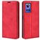Mobigear Retro Slim Realme GT Neo 3 Hülle Klapphülle Geldbörse - Rot
