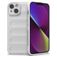Mobigear Bumpy iPhone 14 Hülle Flexibles TPU Backcover - Weiß