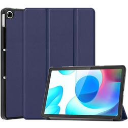 Mobigear Tri-Fold Realme Pad 10.4 (2021) Hülle Klapphülle - Dunkelblau