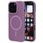 Mobiparts Slim Line iPhone 16 Pro MagSafe Hardcase Backcover - Imperial Purple