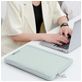 Mobigear Dual Zip Laptop Sleeve 13 Zoll Laptop Hülle - Grün