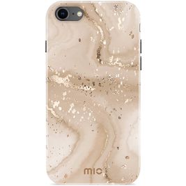 MIO iPhone SE (2022) MagSafe Hülle Hardcase Backcover - Gold Marble