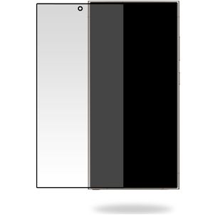 Mobilize Samsung Galaxy S24 Ultra Panzerglas Gehärtetes Glas Displayschutz - Hüllenfreundlich - Schwarz