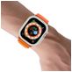 Mobigear Colors Apple Watch Ultra - 49 mm Hardcase Hülle - Grau