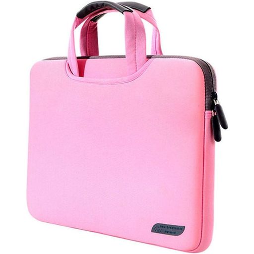 Mobigear Neon Neopren Laptop Aktentasche 15 - 16 Zoll Laptoptasche + Handgriff - Pink