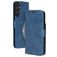 Mobiparts Classic Wallet Samsung Galaxy A25 Hülle Klapphülle Geldbörse - Steel Blue