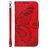 Mobigear Butterfly Xiaomi 13 Ultra Hülle Klapphülle Geldbörse - Rot